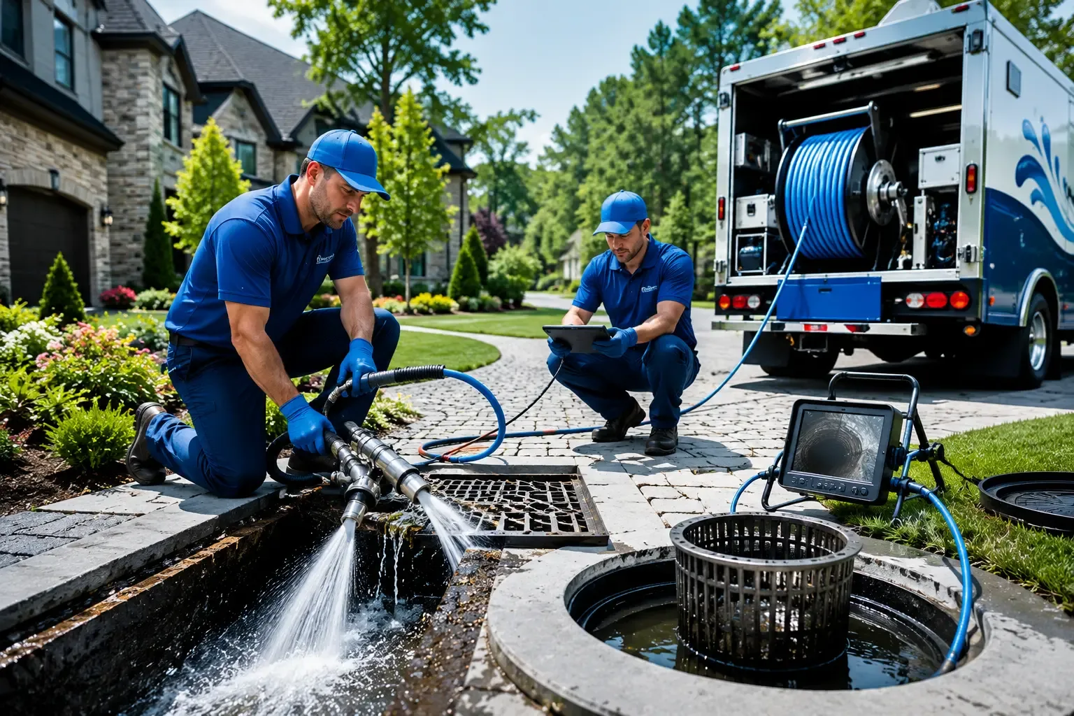 Local outdoor drain cleaning professionals in National City, MI